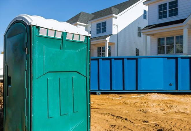 portable toilet rentals for work site necessities